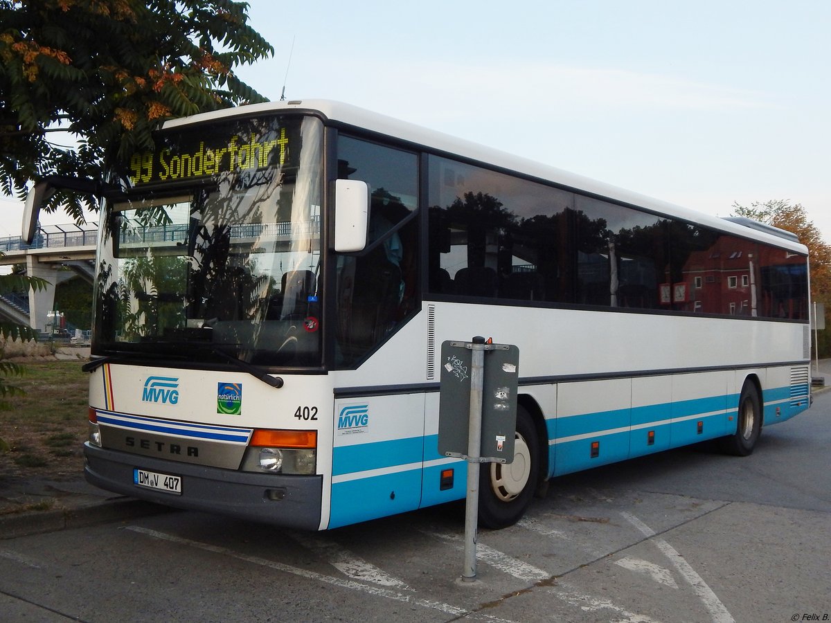 Setra 315 UL der MVVG in Neubrandenburg am 04.09.2018