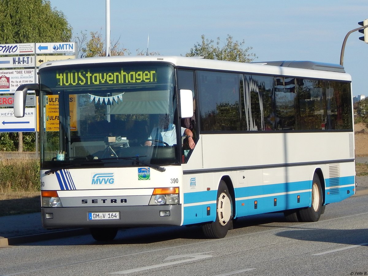 Setra 315 UL der MVVG in Neubrandenburg am 09.09.2018