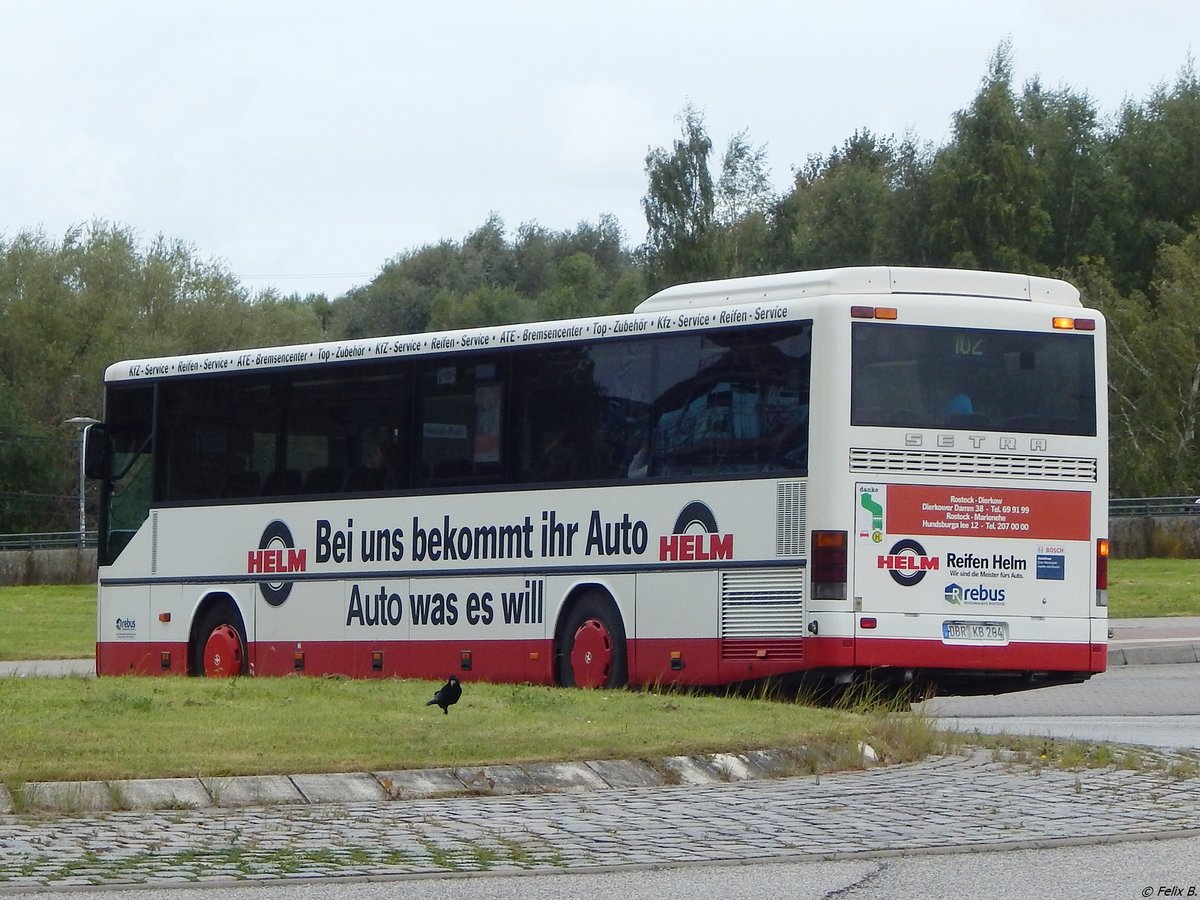 Setra 315 UL von Regionalbus Rostock in Rostock am 07.09.2017