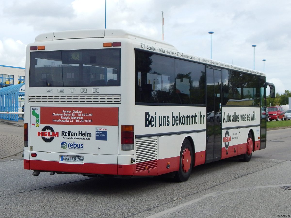 Setra 315 UL von Regionalbus Rostock in Rostock am 07.09.2017
