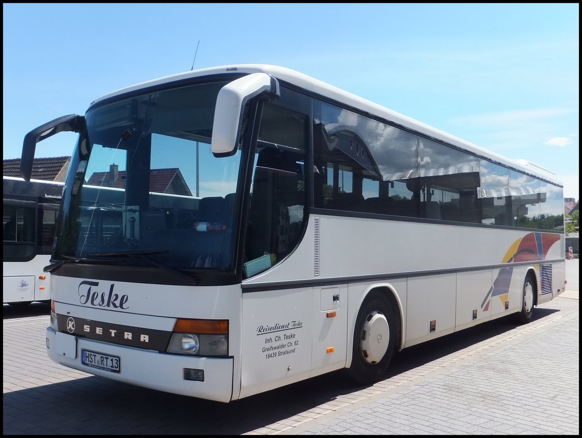 Setra 315 UL vom Reisedienst Teske aus Deutschland in Bergen am 25.06.2014