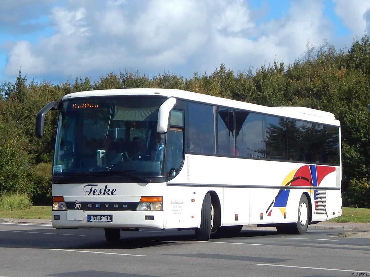 Setra 315 UL vom Reisedienst Teske aus Deutschland in Sassnitz am 26.09.2015