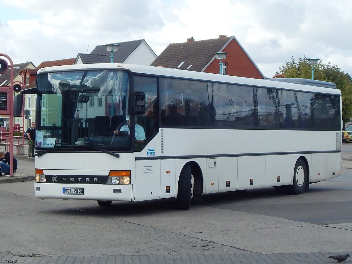 Setra 315 UL von Verkehrsunternehmen Unger aus Deutschland in Neubrandenburg am 15.09.2017