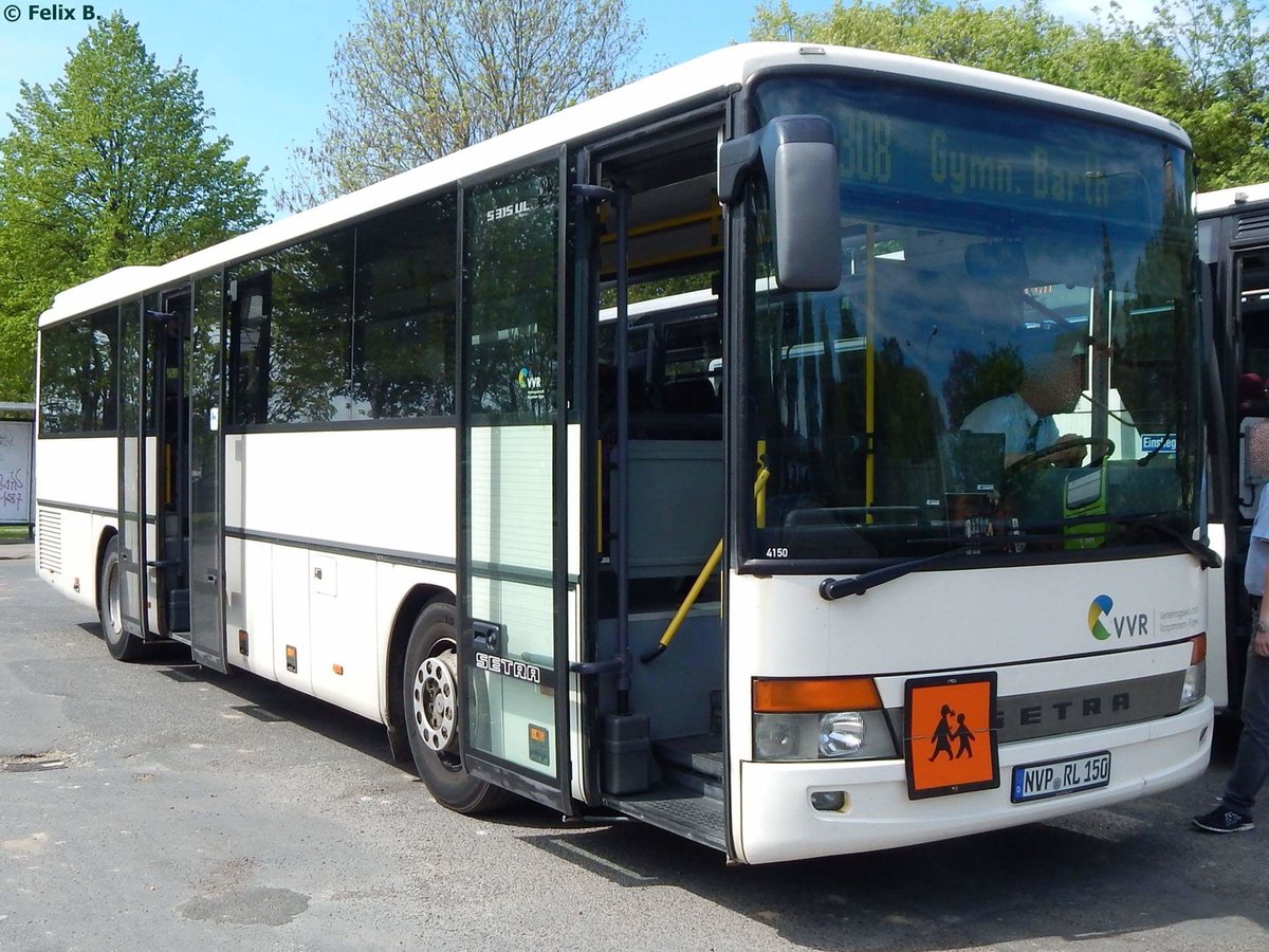 Setra 315 UL der VVR in Stralsund im Juni 2016