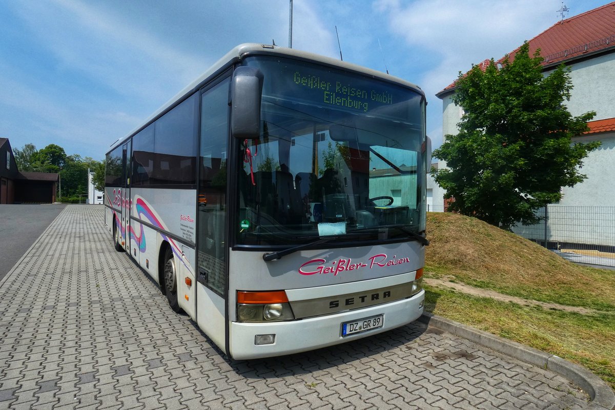 Setra 315UL von Geißler Reisen Eilenburg. 