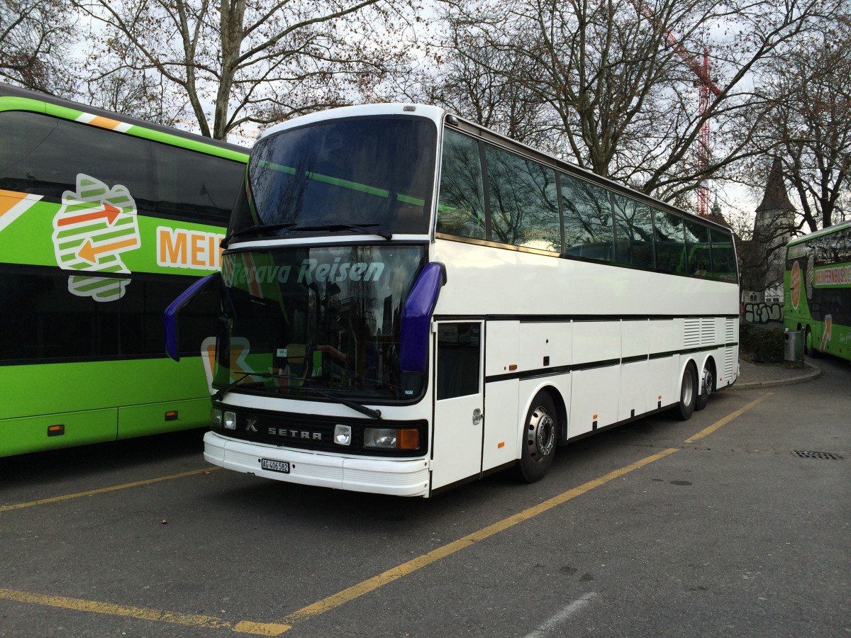 Setra 316 HDS, Resava Reisen, Zurich décembre 2014