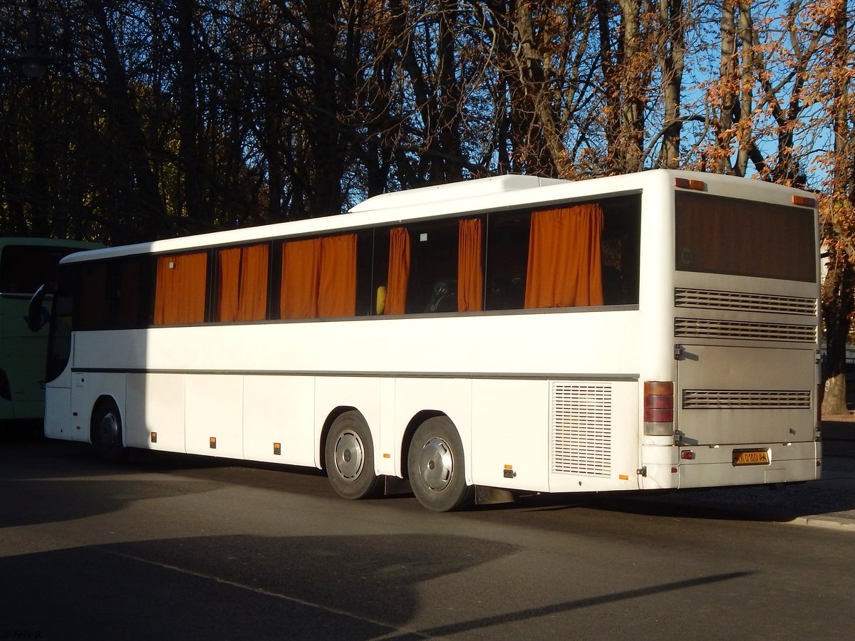 Setra 317 GT-HD aus der Ukraine in Berlin am 31.10.2018