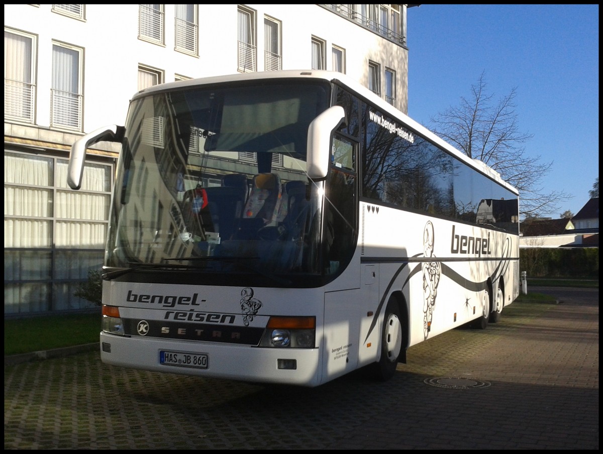 Setra 317 GT-HD von Bengel-Reisen aus Deutschland in Bergen am 03.05.2013