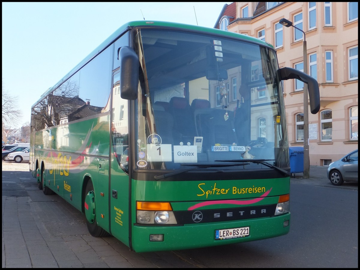 Setra 317 GT-HD von Spitzer-Reisen (ex Autokraft) aus Deutschland in Bergen am 12.03.2014