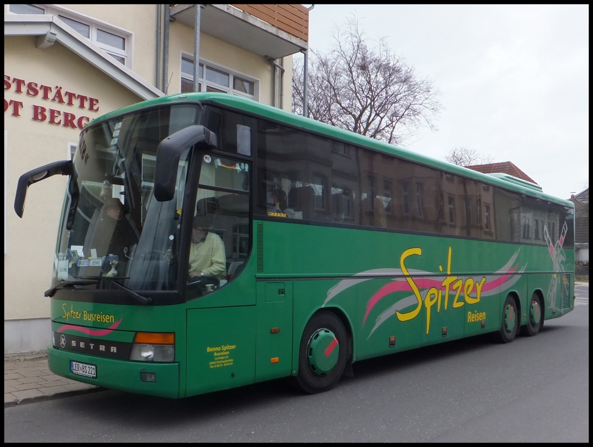 Setra 317 GT-HD von Spitzer-Reisen (ex Autokraft) aus Deutschland in Bergen am 19.03.2014