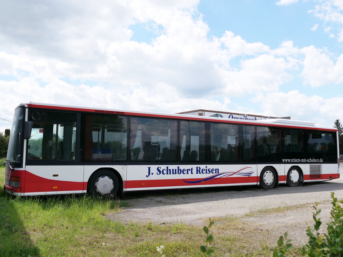Setra 319 NF von J.Schubert Reisen aus Deutschland in Tessin am 06.06.2020
