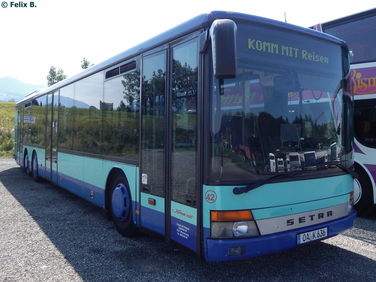 Setra 319 NF von Komm mit Reisen aus Deutschland in Ofterschwang am 08.08.2015