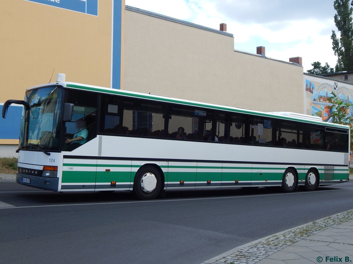 Setra 319 UL der Barnimer Busgesellschaft in Eberswalde am 09.06.2016