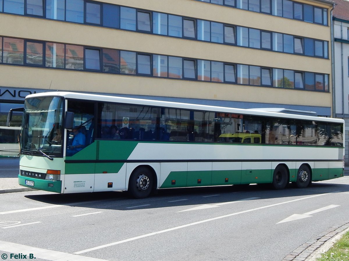 Setra 319 UL von Heinrich-Reisen aus Deutschland (ex PVM/Leipzig) in Postdam am 07.06.2016