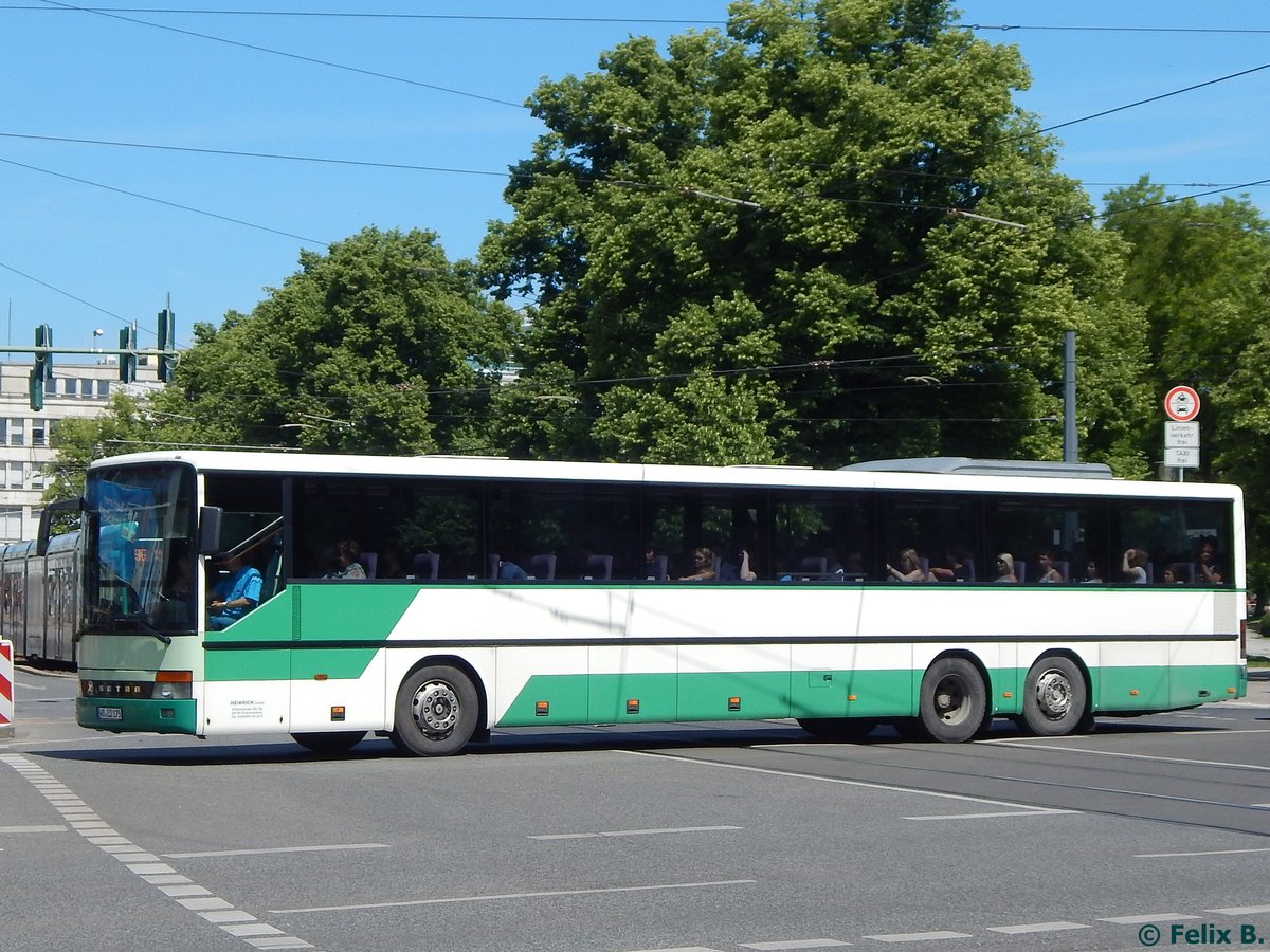 Setra 319 UL von Heinrich-Reisen aus Deutschland (ex PVM/Leipzig) in Postdam am 07.06.2016