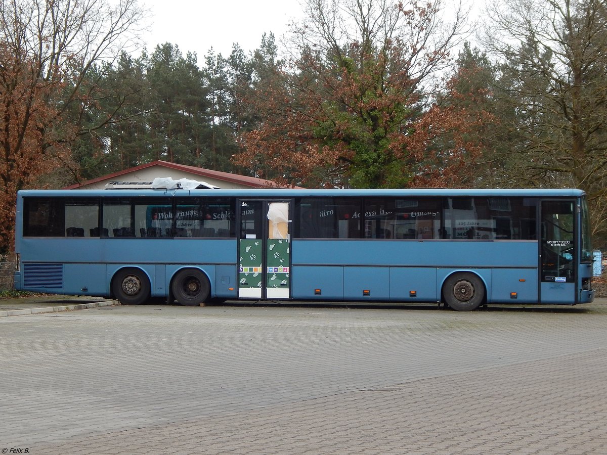 Setra 319 UL von Unger aus Deutschland in Neustrelitz am 18.02.2018