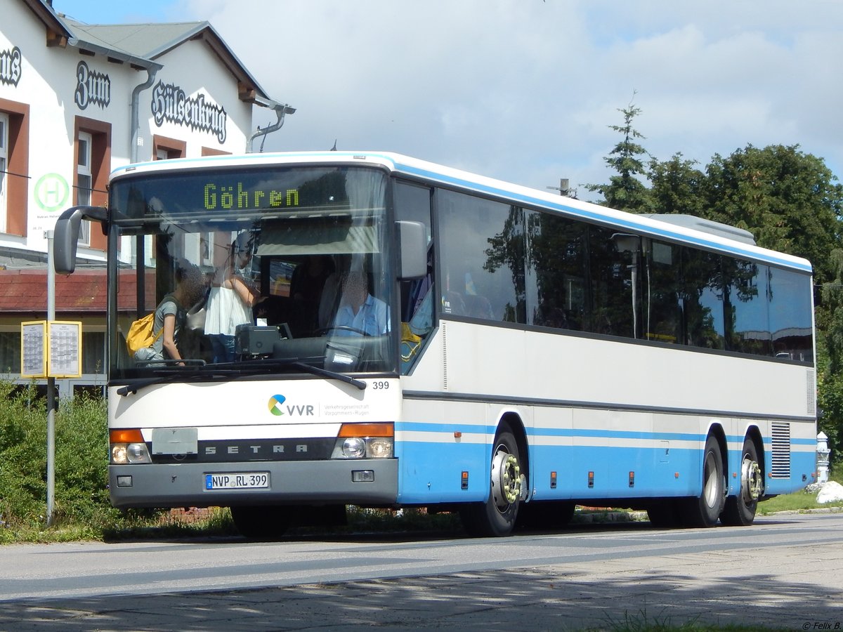 Setra 319 UL der VVR in Mukran am 19.07.2016