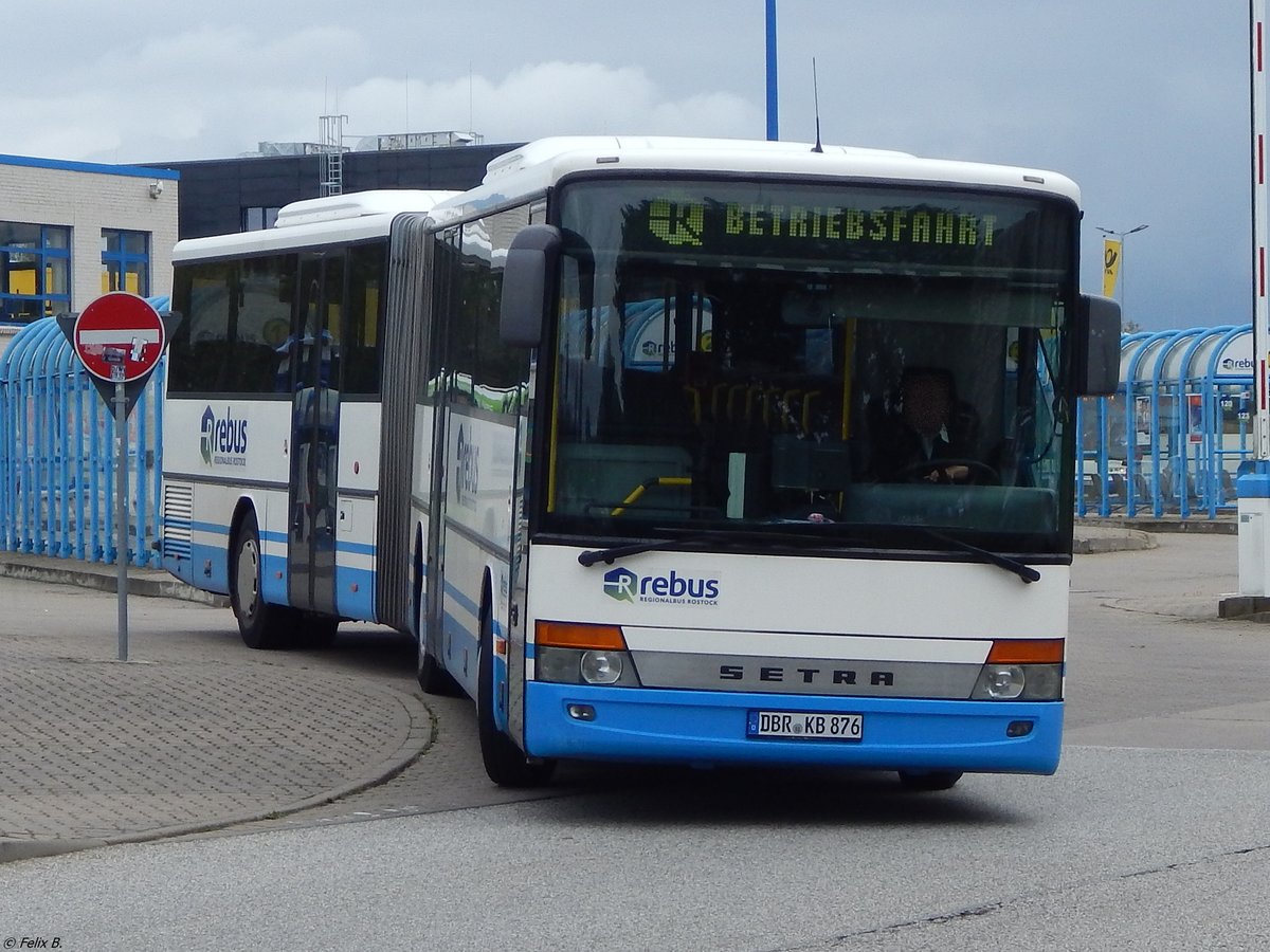 Setra 321 UL von Regionalbus Rostock in Rostock am 07.09.2017