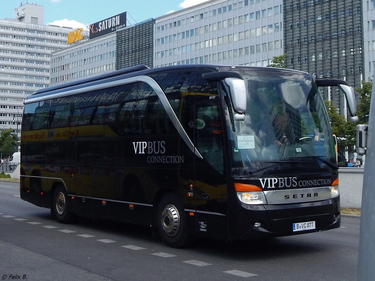 Setra 411 HD von Vip Bus Connection aus Deutschland in Berlin am 11.06.2016