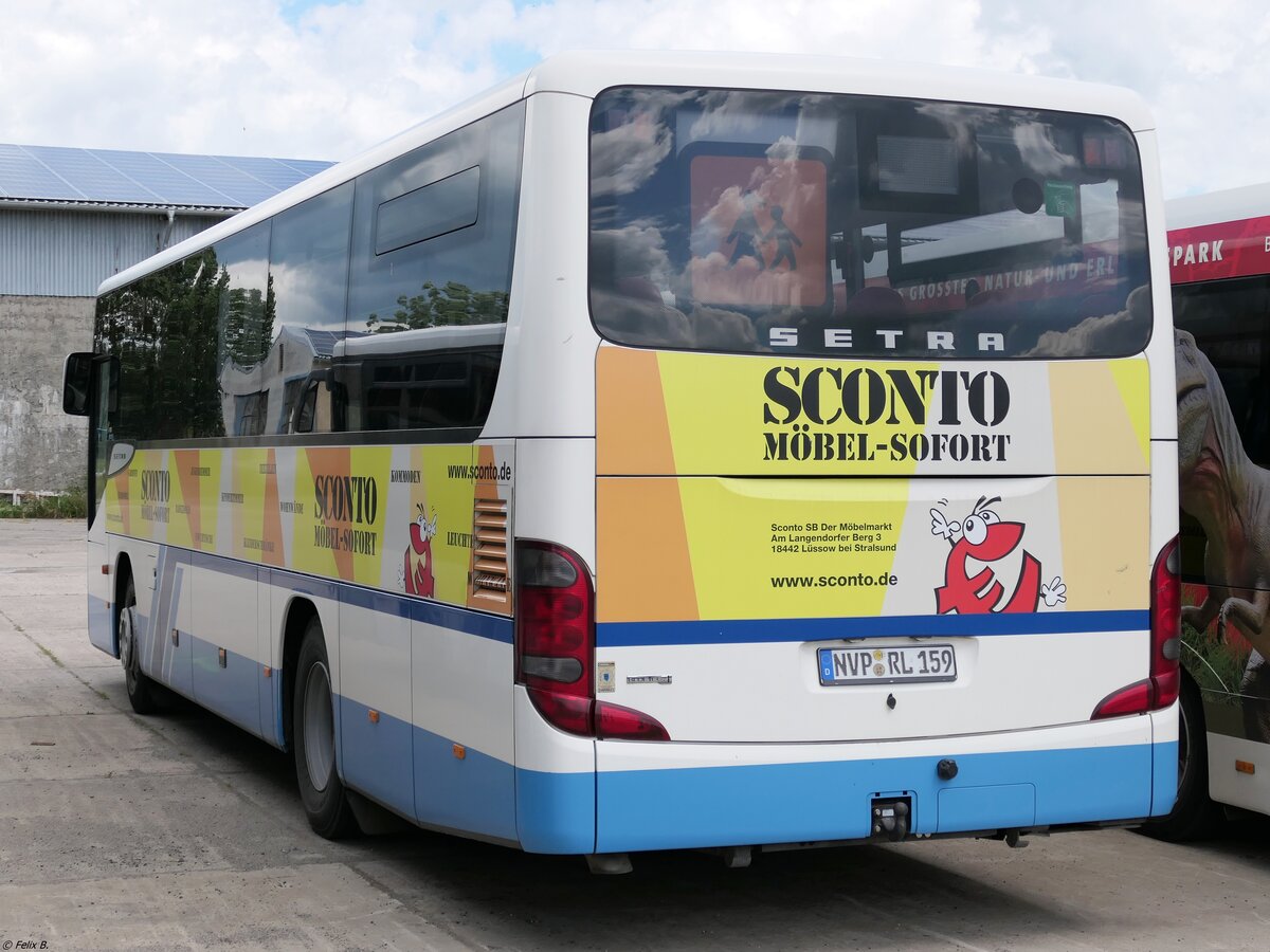 Setra 412 UL der VVR in Bad Sülze am 06.06.2020