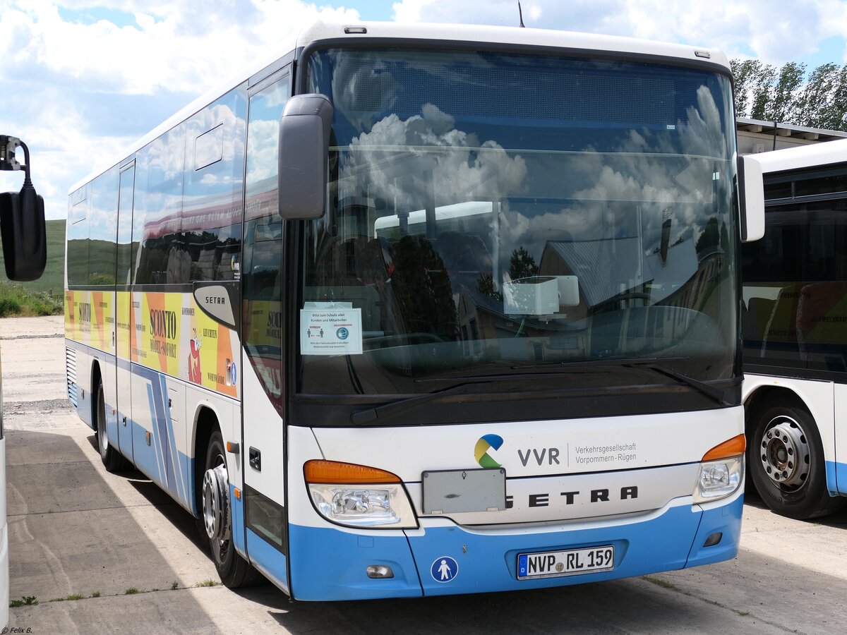 Setra 412 UL der VVR in Bad Sülze am 06.06.2020