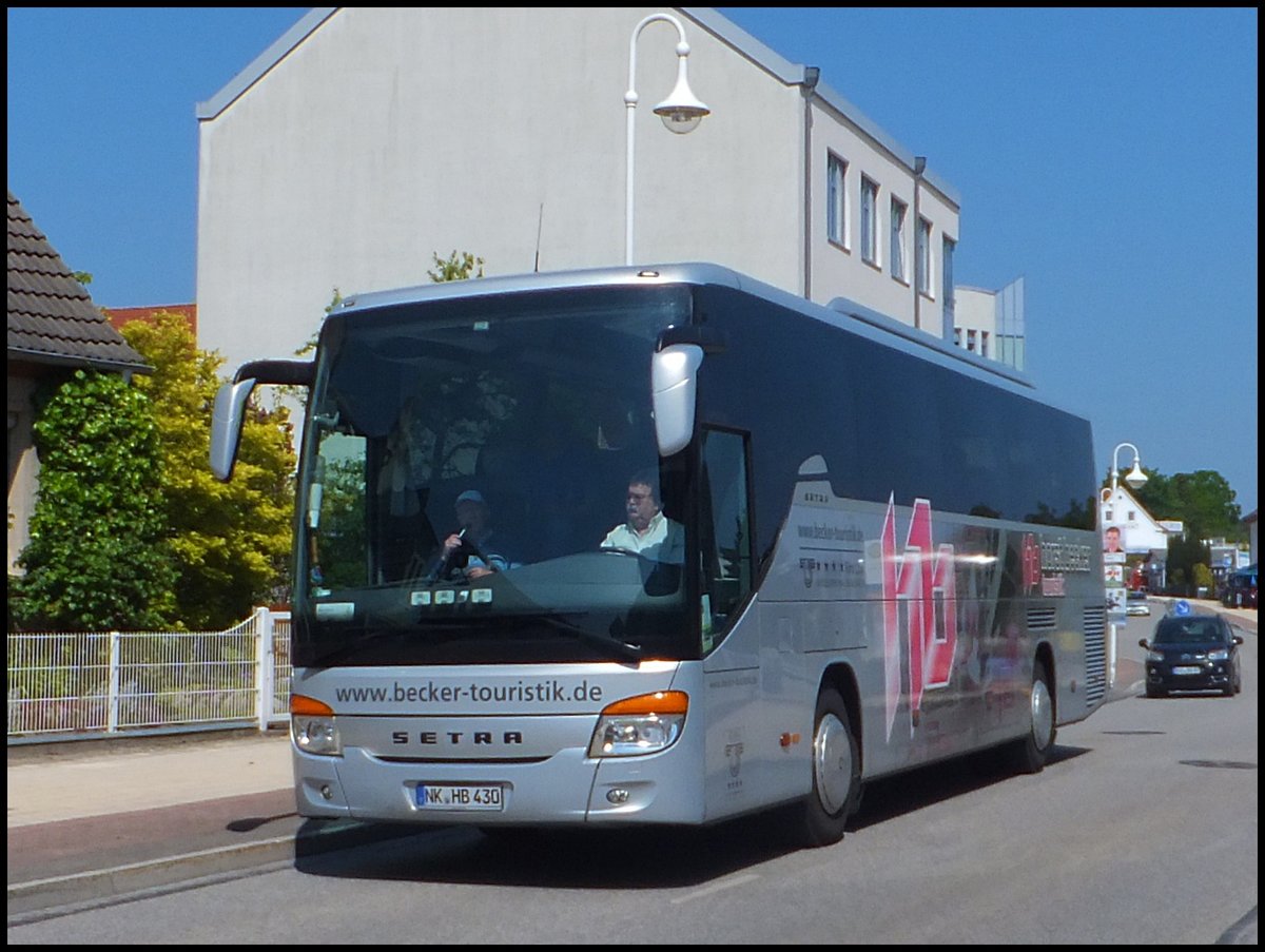 Setra 415 GT-HD von Becker-Touristik aus Deutschland in Sassnitz am 20.05.2014
