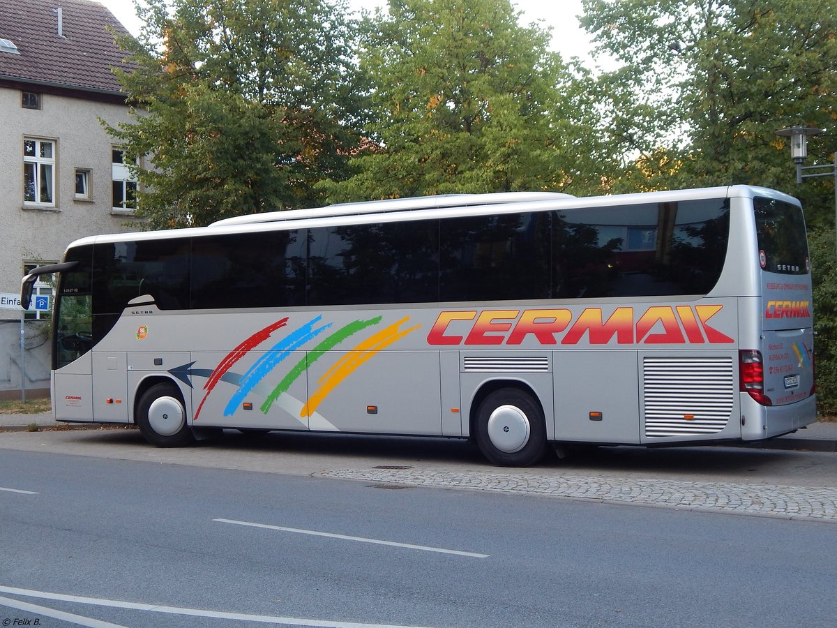 Setra 415 GT-HD von Cermak Reisen aus Deutschland in Neubrandenburg am 26.08.2018