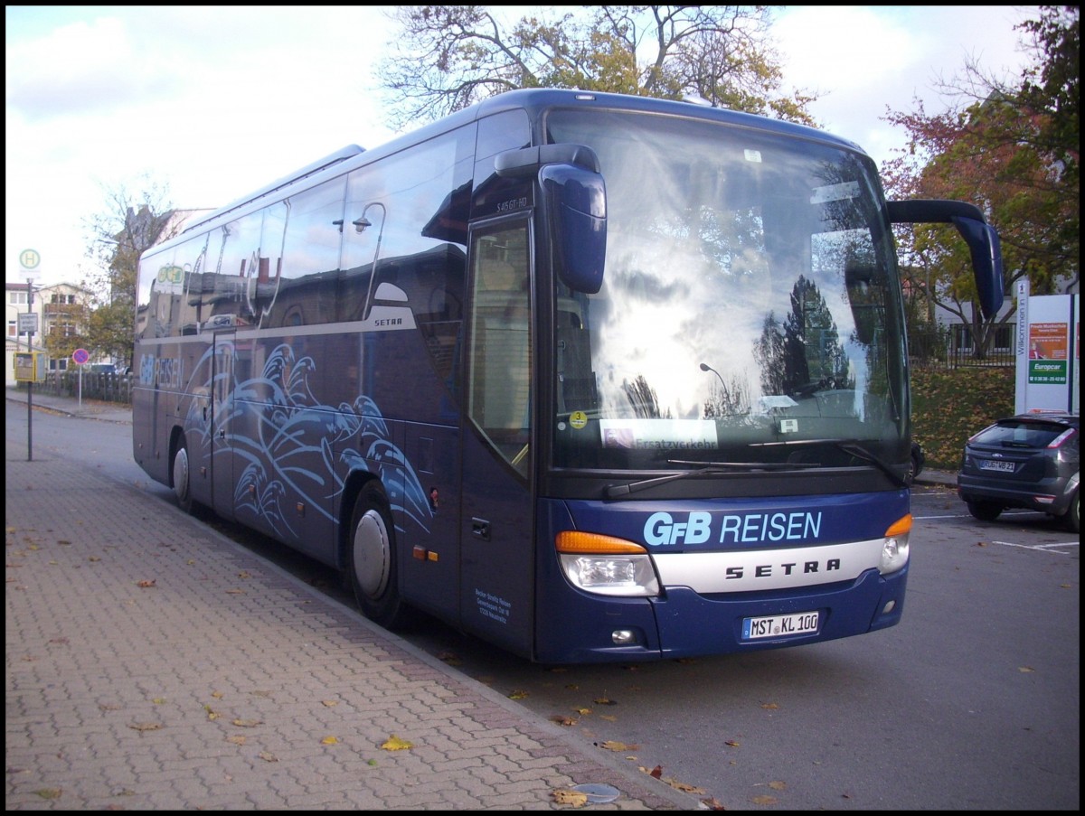 Setra 415 GT-HD von GFB-Reisen aus Deutschland in Bergen am 06.11.2012