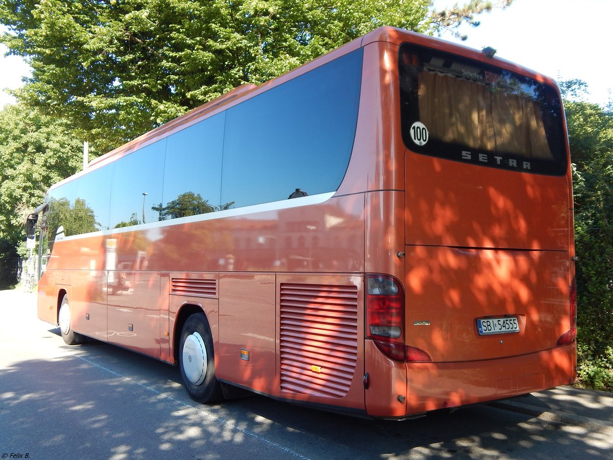 Setra 415 GT-HD von Inter-Trans aus Polen in Tübingen am 20.06.2018