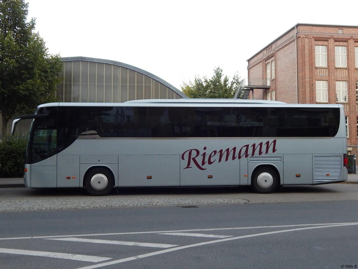 Setra 415 GT-HD von Riemann aus Deutschland in Neubrandenburg am 18.08.2018