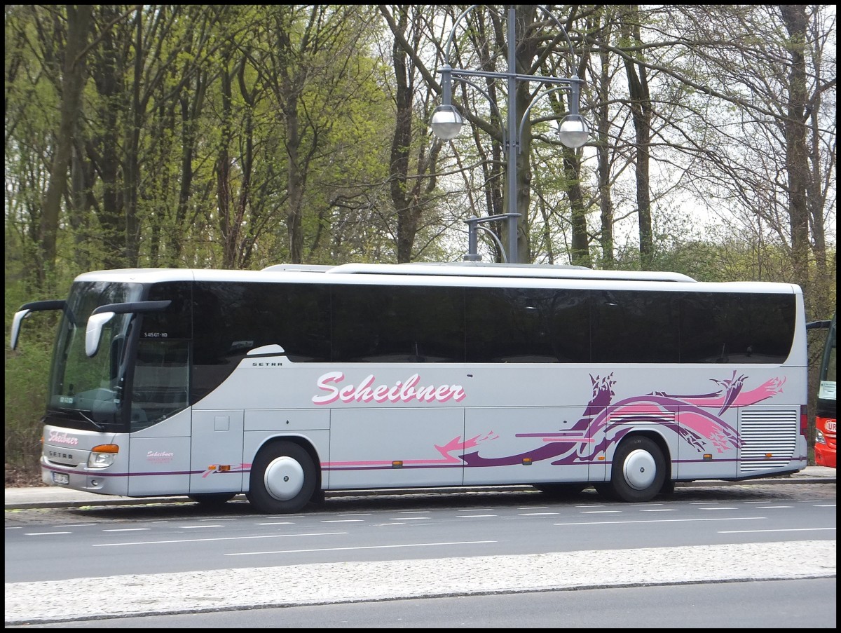 Setra 415 GT-HD von Scheibner aus Deutschland in Berlin am 25.04.2013