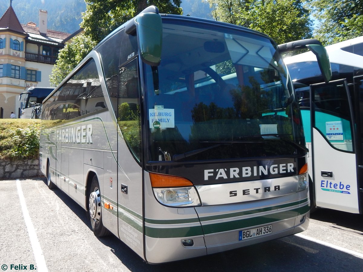 Setra 415 HD von Färbinger aus Deutschland in Hohenschwangau am 11.08.2015