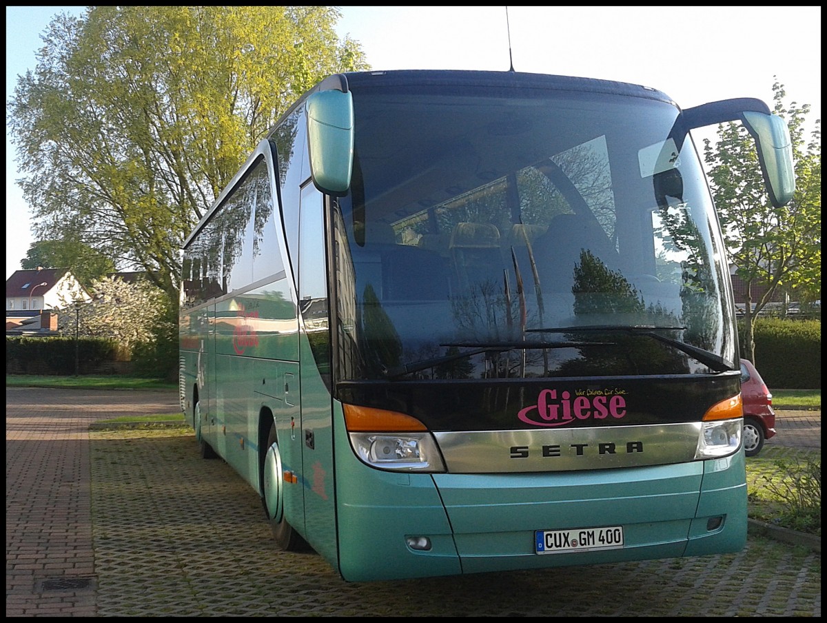 Setra 415 HD von Giese aus Deutschland in Bergen am 13.05.2013