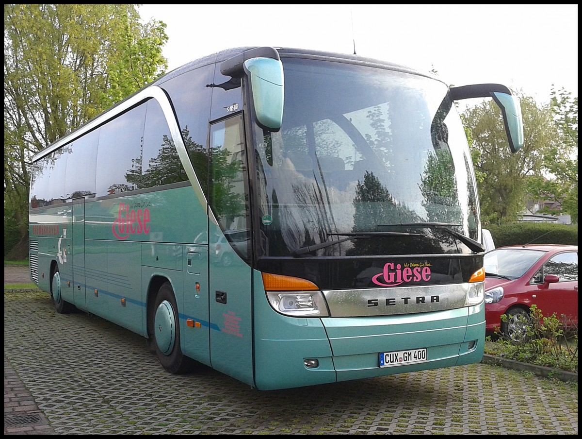 Setra 415 HD von Giese aus Deutschland in Bergen am 14.05.2013