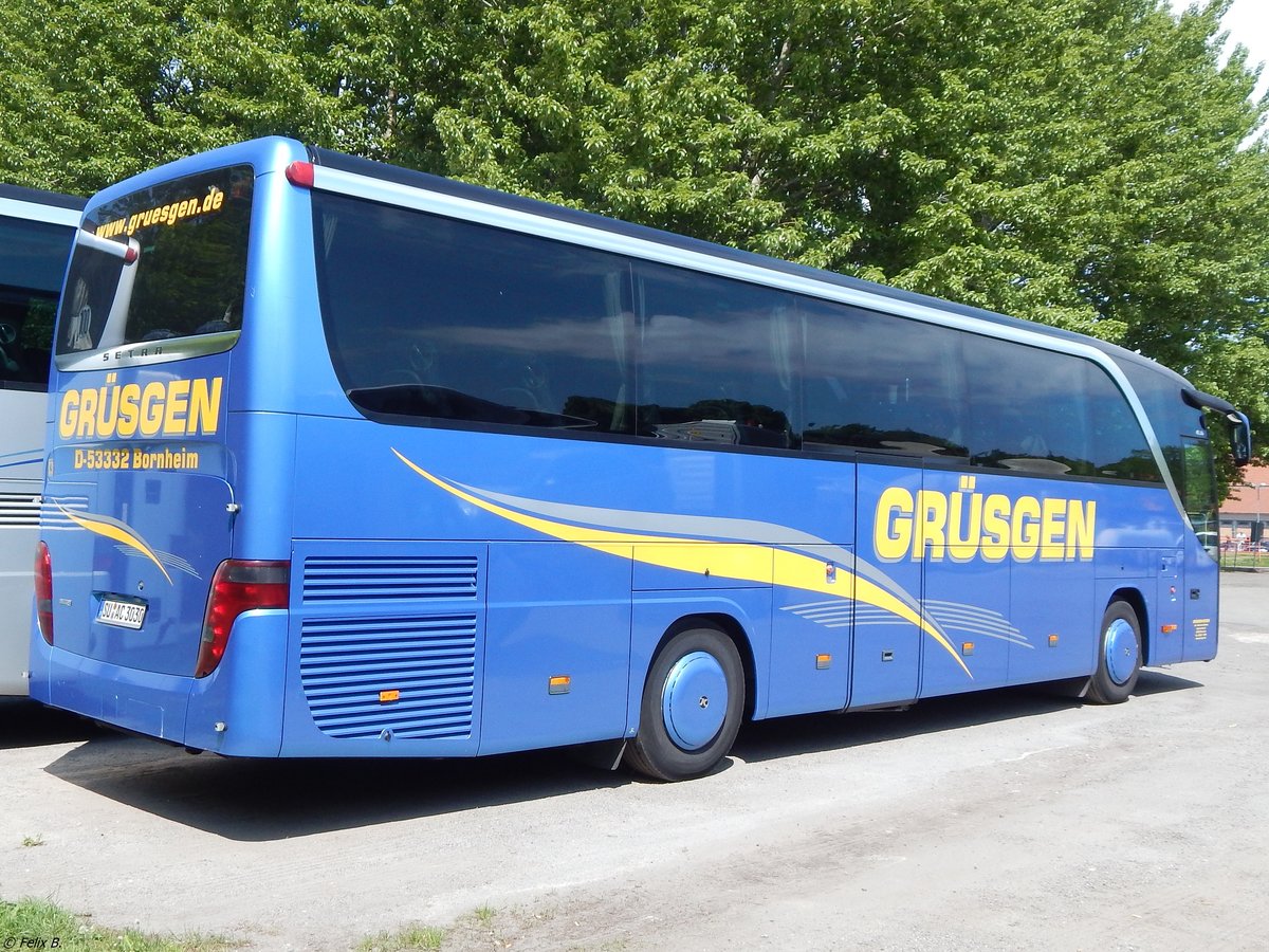Setra 415 HD von Grüsgen aus Deutschland in Binz am 20.05.2018