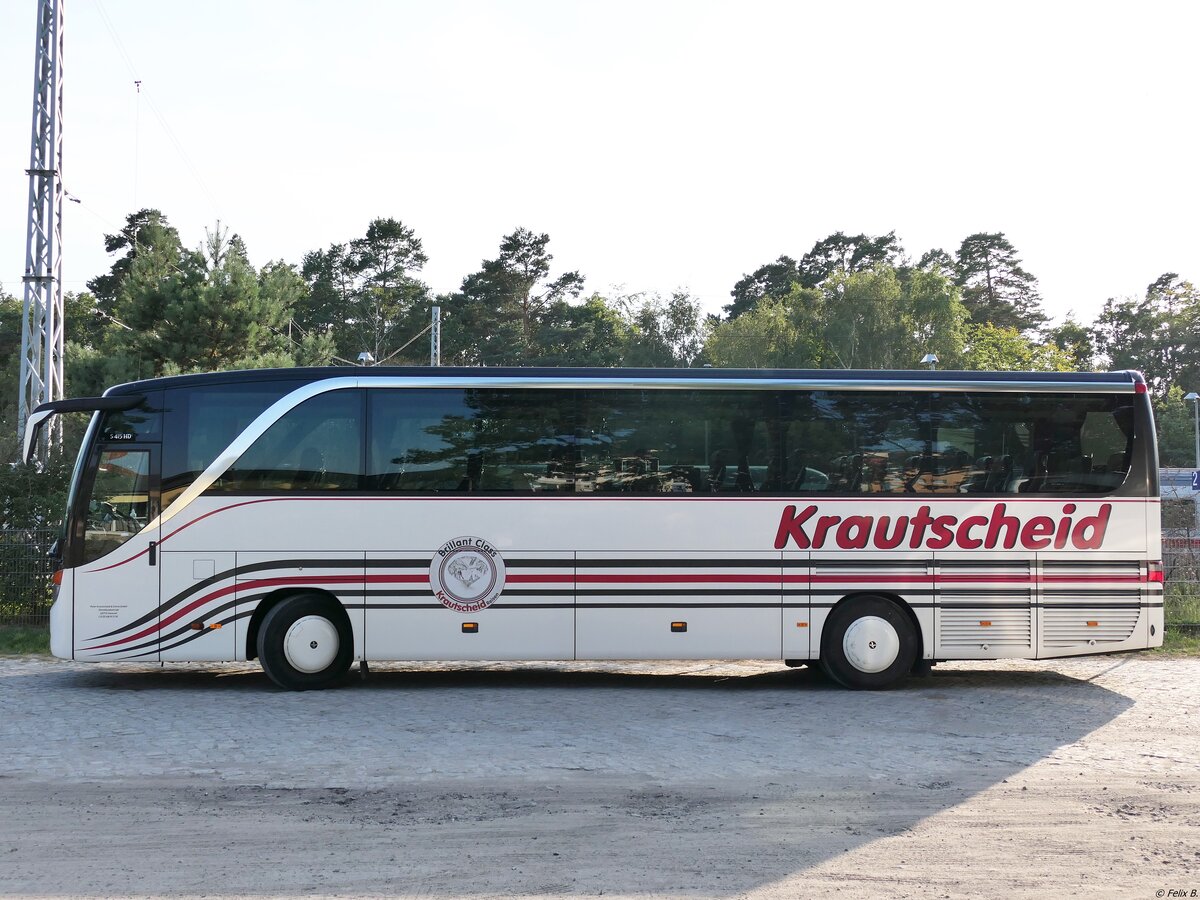Setra 415 HD von Krautscheid aus Deutschland in Binz am 07.08.2020