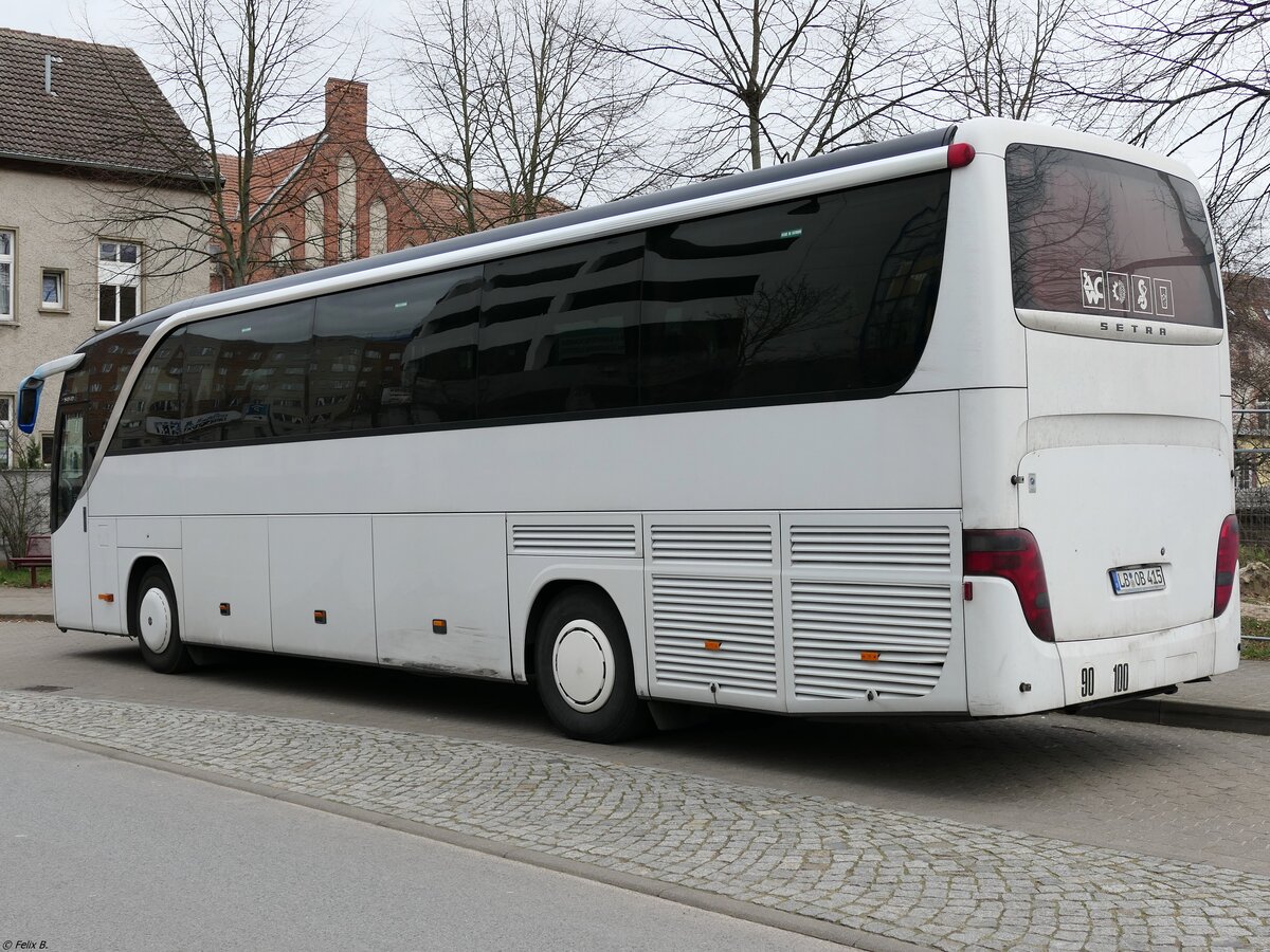 Setra 415 HD von OVK Bustrade & Travelservice aus Deutschland in Neubrandenburg am 22.02.2020