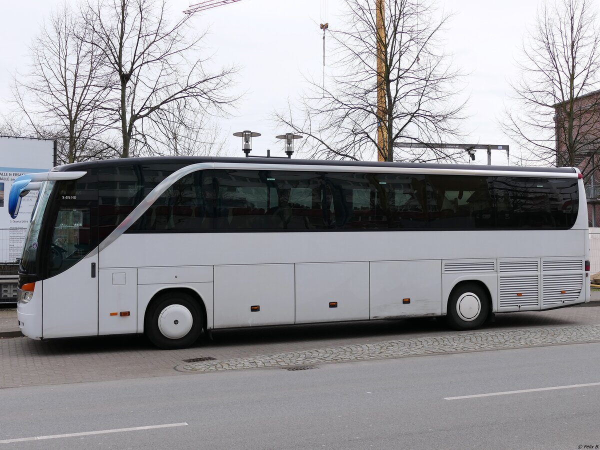 Setra 415 HD von OVK Bustrade & Travelservice aus Deutschland in Neubrandenburg am 22.02.2020