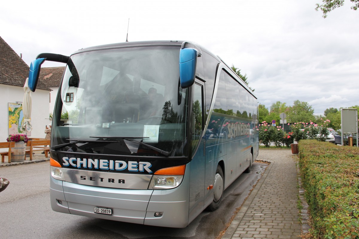 Setra 415 HD  Starcar  in Rust-Burgenland, Schneider Reisen und Transport AG, Langendorf, SO 20819, Aufgenommen am 28. Mai 2014