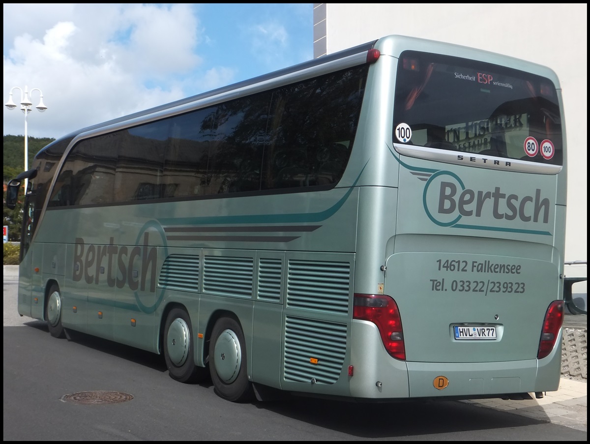 Setra 415 HDH von Bertsch aus Deutschland in Sassnitz am 01.09.2013