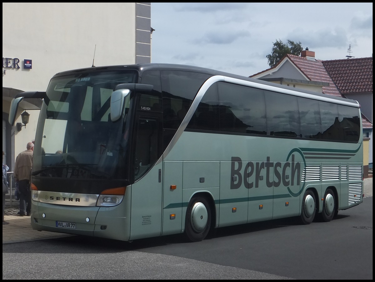 Setra 415 HDH von Bertsch aus Deutschland in Sassnitz am 01.09.2013