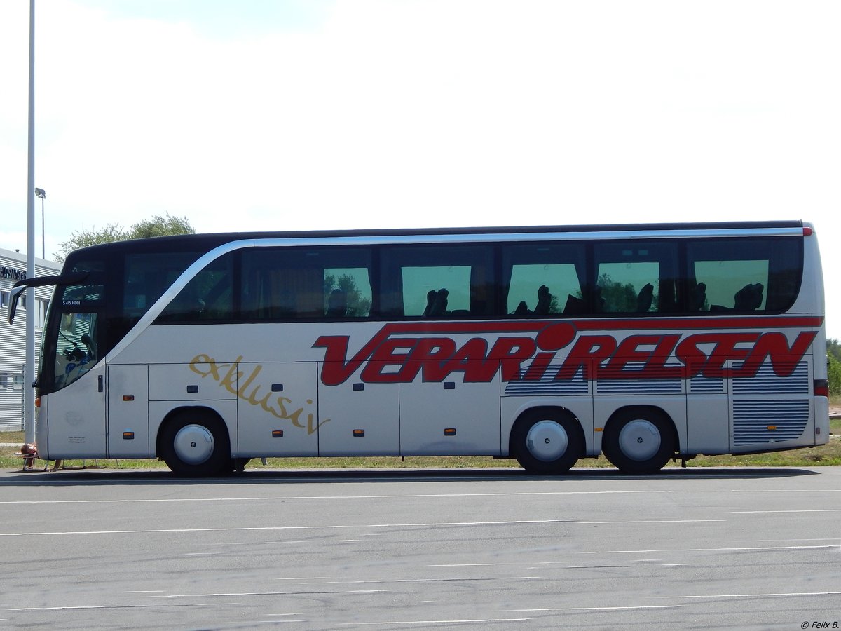 Setra 415 HDH von Verari Reisen aus Deutschland in Neubrandenburg am 21.07.2018