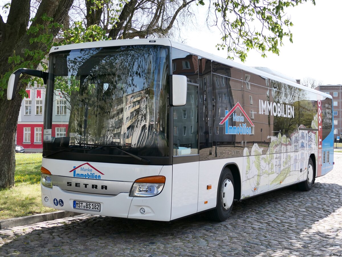Setra 415 LE Business von Becker-Strelitz Reisen aus Deutschland in Friedland am 09.05.2021