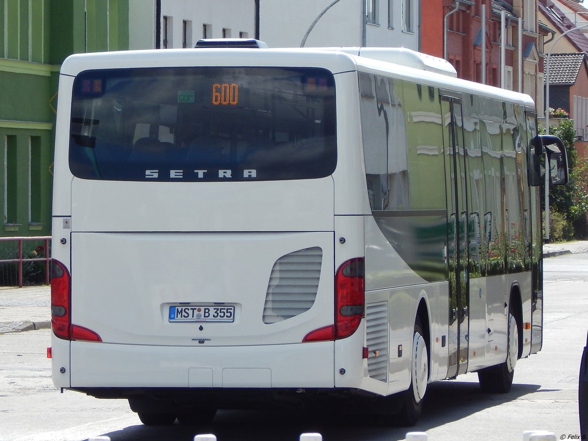 Setra 415 LE Business von Braasch Reisen aus Deutschland in Neubrandenburg am 15.07.2018