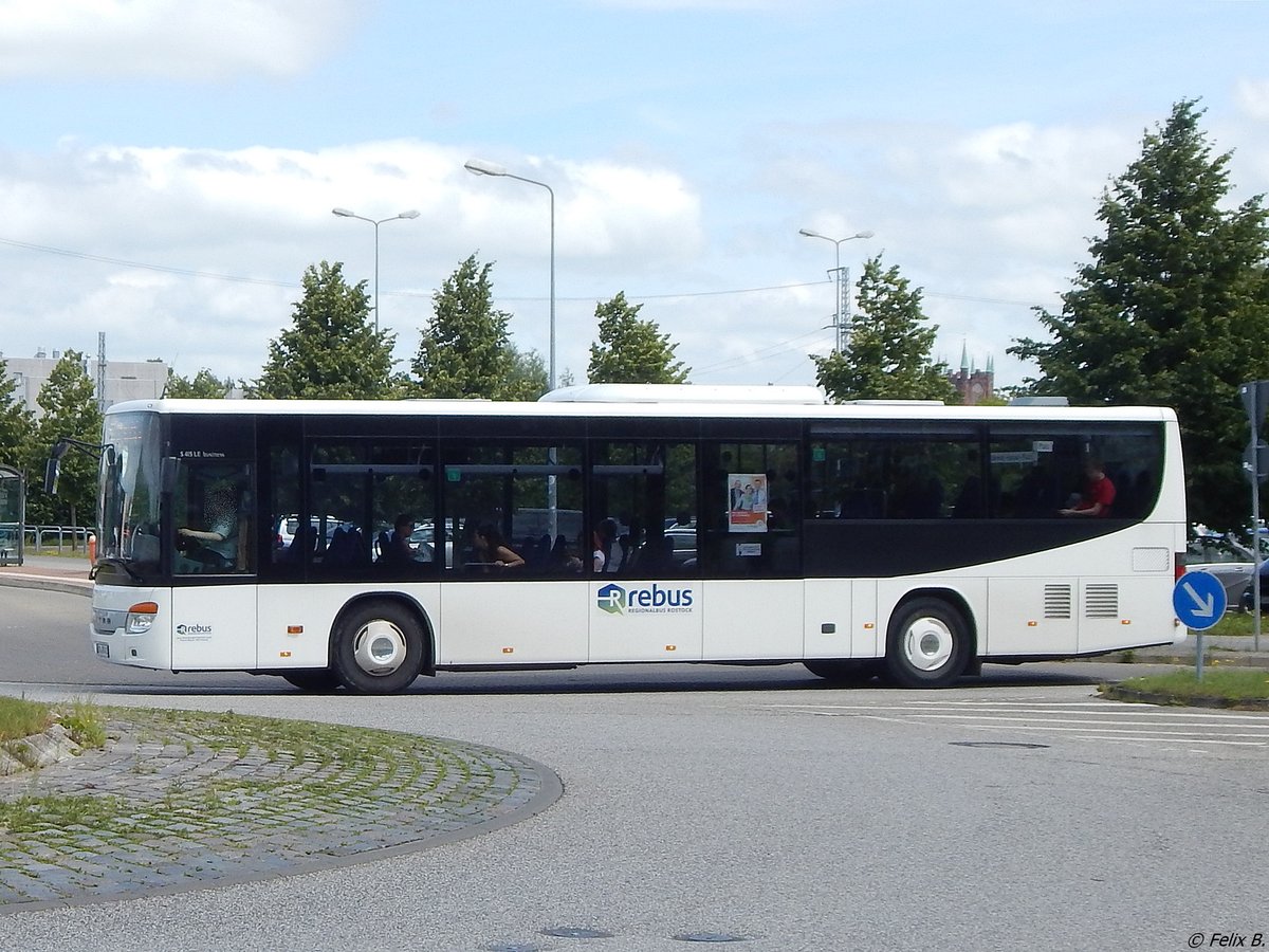 Setra 415 LE Business von Regionalbus Rostock in Rostock am 27.06.2017