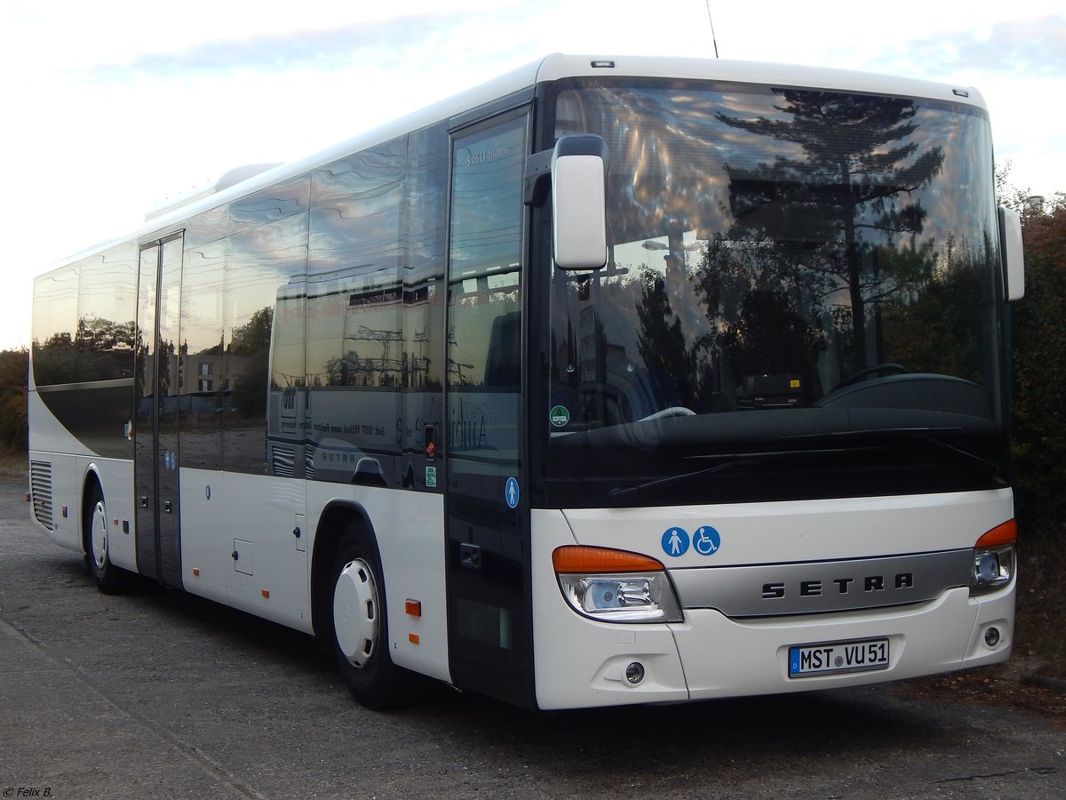 Setra 415 LE Business von Unger aus Deutschland in Neubrandenburg am 30.09.2018