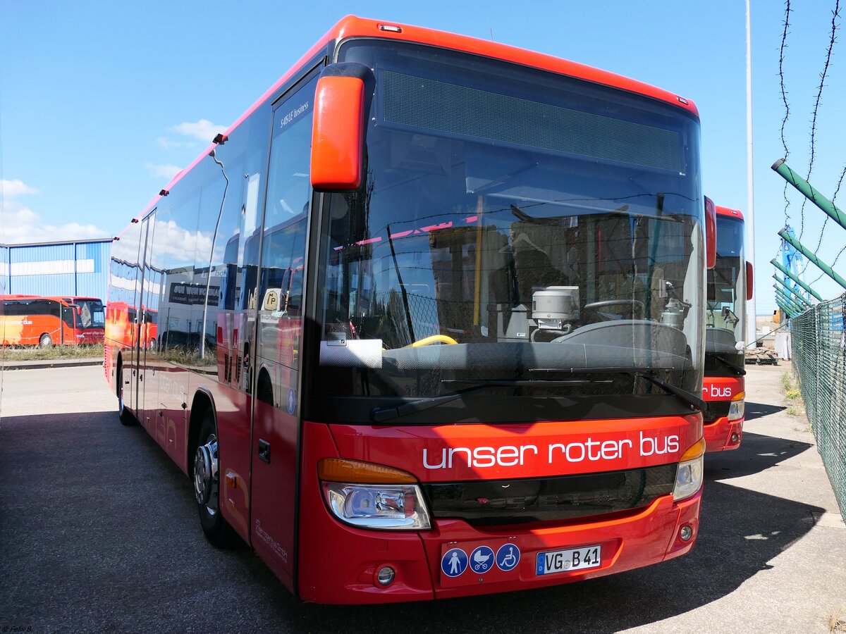 Setra 415 LE Business von URB aus Deutschland in Ueckermünde am 19.04.2020