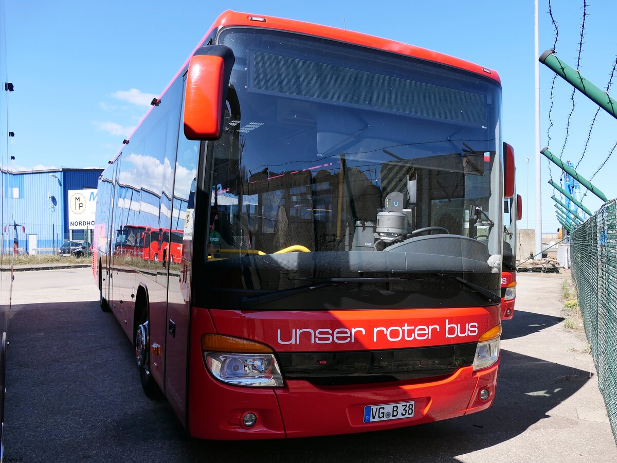 Setra 415 LE Business von URB aus Deutschland in Ueckermünde am 19.04.2020