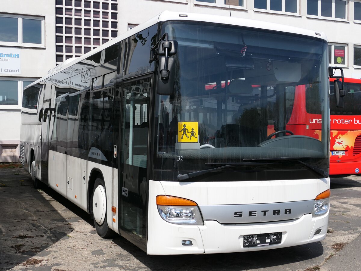 Setra 415 LE Business von URB aus Deutschland in Ueckermünde am 09.05.2021