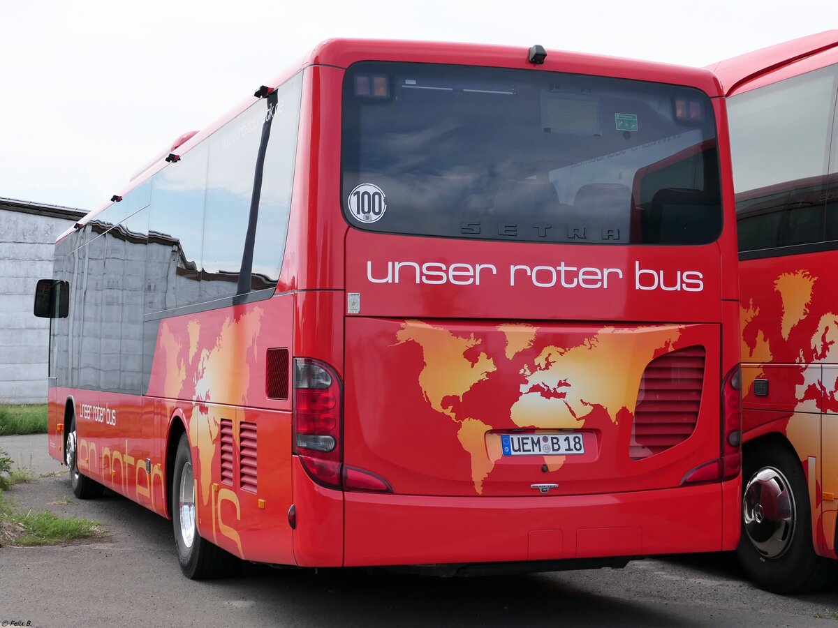 Setra 415 LE Business von URB aus Deutschland in Ueckermünde am 06.06.2021